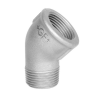 Raccord fileté/taraudé - Coude 45° - Fonte Galva - 2"1/2 MF - Pmax: 20 bar