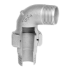 Raccord fileté/taraudé - Coude 90° - Fonte Galva - 1" M - Pmax: 20 bar