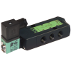 Distributeurs en ligne avec joint - 5/2 Monostable - G1/4" - Commande Electropneumatique - 120/60