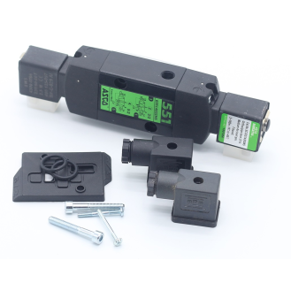Distributeurs NAMUR - 3/2 ou 5/2 Bistable - G1/4" - Commande Electropneumatique - 115/50-120/60-Lire la description