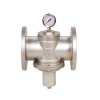 Détendeurs de pression - Inox 316 - FPM - DN15 - A brides GN16 - (+)100°C - P. aval: 1 à 6 bar