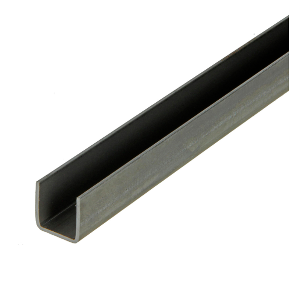Fer U - Acier - LAC - Dimensions : 50 x 38 x 5 mm - Poids : 5,70 kg/m - Prix au kilo-Lire la description