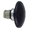 Tête de commande  pour bouton coup de poing - A impulsion - Noir - Ø40