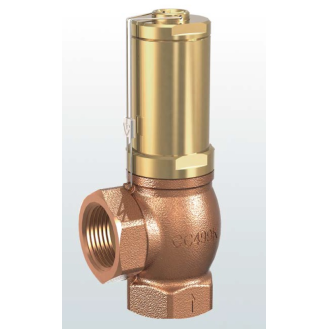 Soupapes de décharge - Bronze - NBR - G3/4" - PN12 - 2 bar - (+)130°C-Lire la description