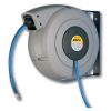 Enrouleurs pneu. - Ø tube: 8mm - 9m - PU - Pmax: 15 bar - Sortie: G1/4"M - Pour air et eau