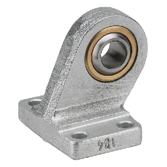Tenon arrière à rotule déporté AB5 en fonte - pour vérins Ø 50 mm-Lire la description