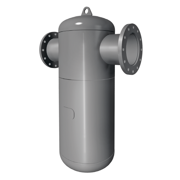 Séparateur d'eau centrifuge - Aluminium - DN200 - P.max: 14 bar - Débit : 11000 m³/h-Leggi tutto