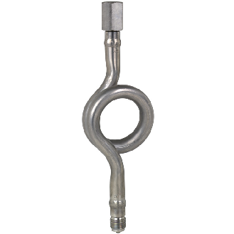 Siphon réducteur de température - Inox - 1/2" - 1/2" MF- (+)300°C-Lire la description