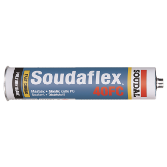 Mastic PU  Soudaflex 40FC - gris - 310ml. ( 12 pièces)-Lire la description