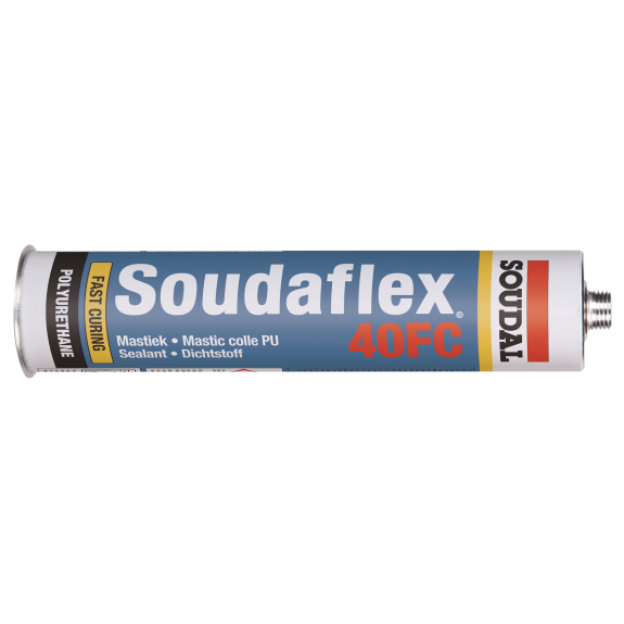 Mastic PU  Soudaflex 40FC - gris - 310ml. ( 12 pièces)-Lire la description