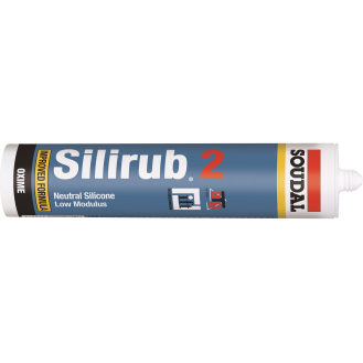 Mastic silicone  SILIRUB 2 - brun/gris - 310 ml. (15 PIECES)*-Lire la description