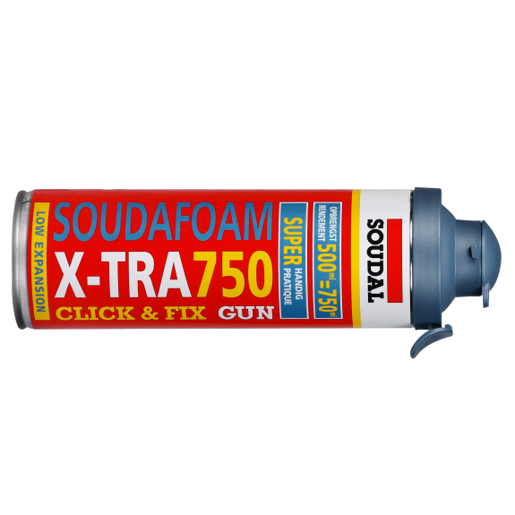 Mousse PU  Soudafoam X-TRA750 Low expansion -750ml.(12 Pces)*-Lire la description