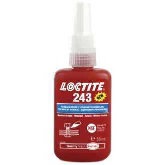 243 - freinage des filetages, Nut Lock - 50 ml-Lire la description