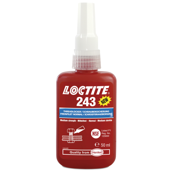 243 - freinage des filetages, Nut Lock - 50 ml-Lire la description
