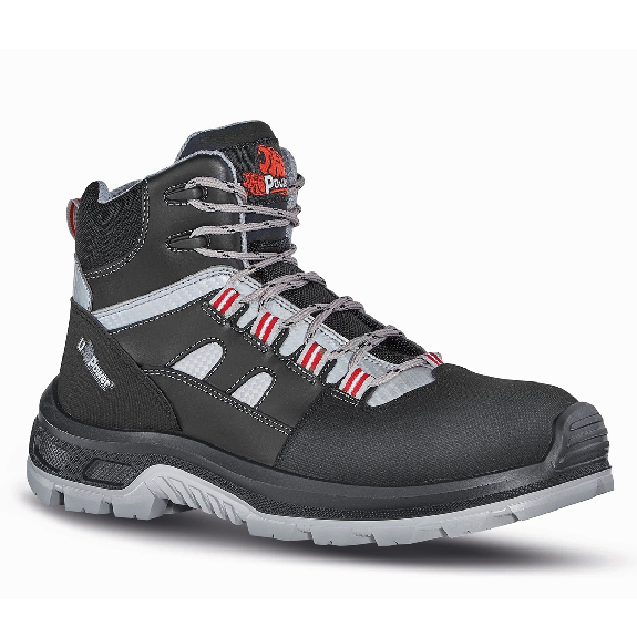 U-Power - Chaussure de sécurité haute sans métal CROSS - Environnements humides - S3 SRC U-Power - Chaussure de sécurité haute sans métal CROSS - Environnements humides - S3 SRC-Lire la description