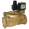 Électrovanne laiton 2/2 NO G1"1/2 24V DC