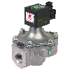 Électrovanne 2/2 NF en aluminium pour gaz et vide