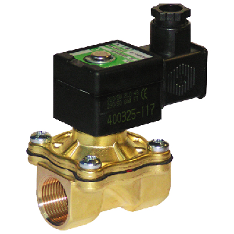 Electrovanne  Série 238 - Laiton - NBR - 2/2 - NF - G1/2" - 24/DC - Sans commande manuelle-Lire la description