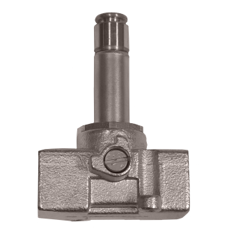 Electrovanne  Série 256 - Inox - FPM - 2/2 - NF - G1/4'' - Corps seul - Avec commande manuelle-Lire la description