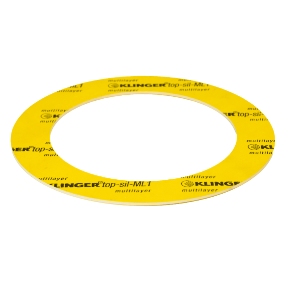 Joint de brides KLINGER top-sil-ML1 - DN250 - PN 16 - épaisseur 2mm - max. 300°C-Lire la description