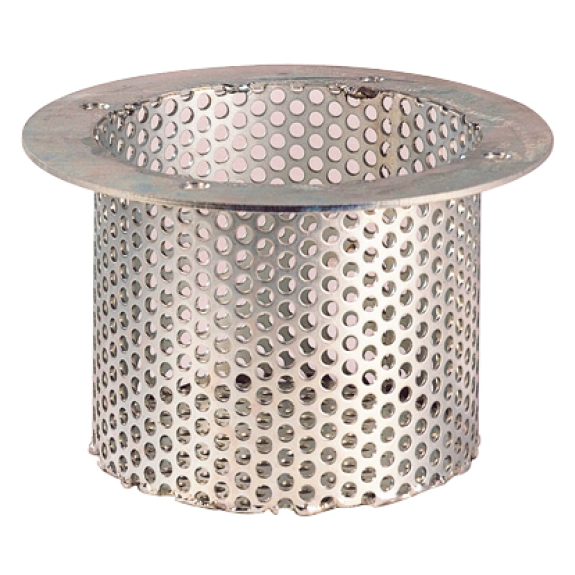 Crépine pour clapet anti-retour - Acier zingué - DN150 - A brides GN10/16 - 6000 µm - (+)200°C-Lire la description