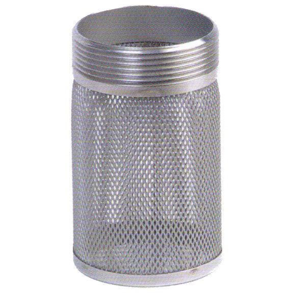 Crépine pour clapets anti-retour - Inox 316 - G1''1/2 M - PN16 - 1000 µm - (+)150°C-Lire la description
