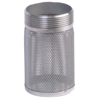 Crépine pour clapets anti-retour - Inox 316 - G1'' M - PN16 - 1000 µm - (+)150°C-Lire la description