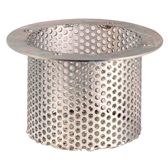 Crépine pour clapet anti-retour - Acier zingué - DN125 - A brides GN10/16 - 6000 µm - (+)200°C-Lire la description