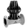 Vanne à membrane - Fonte GG25 - EPDM - DN150 - A brides GN16 - (+)90°C - Cde Pneu simple effet NF