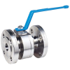 Vannes à sphère - Inox - PTFE - DN32 - A brides GN40 - PN40 - 2/2 - Fire Safe - 200°C