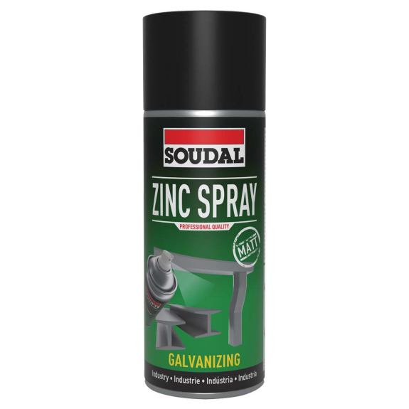 Spray  Zinc Spray - 400ml. (6 PIECES)-Lire la description