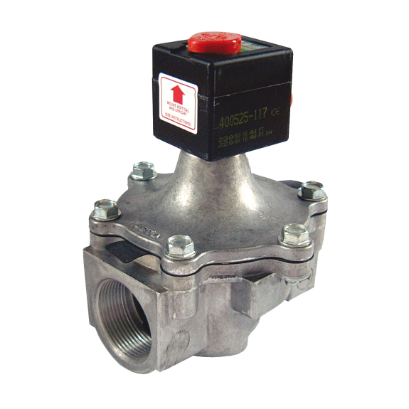 Électrovanne aluminium 2/2 NF G1/2" 230/50-Lire la description