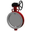 Vanne papillon WAFER DN250 pour fluides agressifs