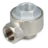 Echappement rapide - Laiton nickelé - 1/2" FF - 0,5 à 12 bar