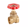 Vannes à opercule - Laiton - PTFE - G2"1/2 FF - (+)120°C - Cde manuelle