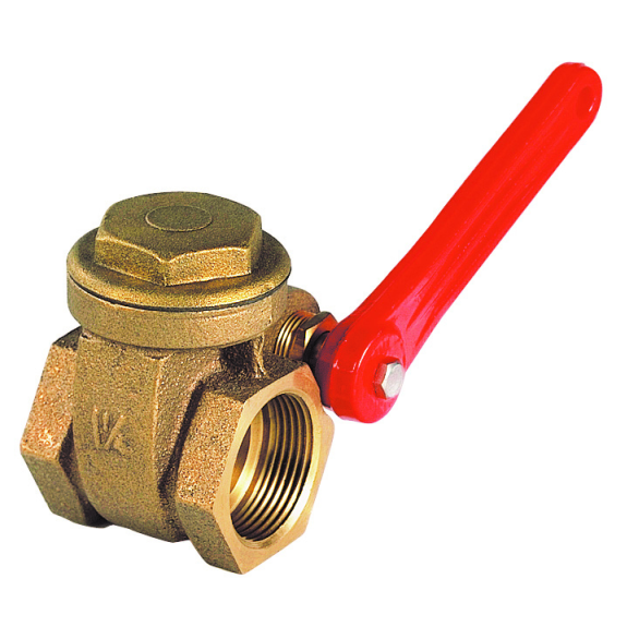 Vannes à opercule - Bronze - Métal - G1''1/4 FF - (+)110°C - Cde manuelle-Leggi tutto