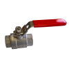 Vanne à sphère corps deux pièces en inox - 2/2 - G1/2" FF - PN64 - max. 180°C
