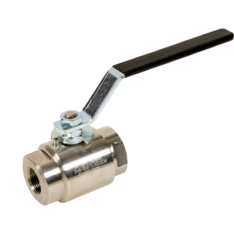 Vanne à boisseau sphérique en inox haute pression Class 1500 - G1/4" FF - max. 248 bar - max. 250°C-Lire la description