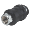 Vanne coulissante 3/2 - Laiton chromé - 1/2" FF - 0 à 10 bar