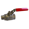 Vanne à sphère corps deux pièces en inox - 2/2 - G1"1/2 MF - PN64 - max. 180°C