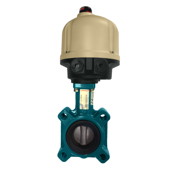 Vanne papillon LUG à cde àélectrique - DN200 - PN10 - GGG40/EPDM/INOX + servomoteur AQ30 230/50-60 Vanne papillon LUG à cde àélectrique - DN200 - PN10 - GGG40/EPDM/INOX + servomoteur AQ30 230/50-60-Lire la description