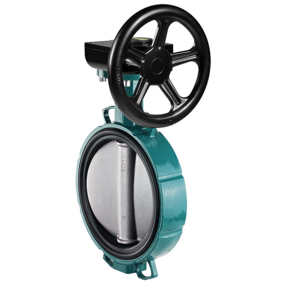 Vanne papillon WAFER - GGG40/EPDM/CF8M - DN600 - GN10 - PN10 - volant réducteur-Beschreibung lesen