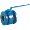 Vannes à sphère - Acier - PTFE - DN150 - A brides GN16 - PN16 - 2/2 - Fire Safe - 200°C
