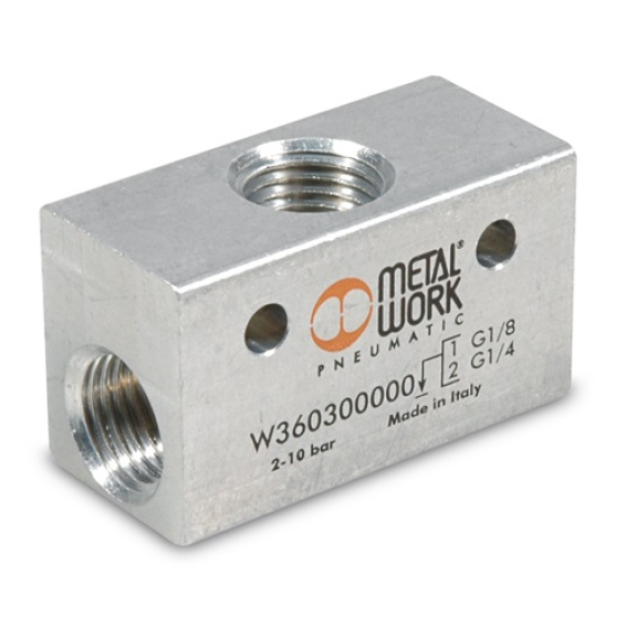 Sélecteur de circuit - Aluminium - 1/4" FFF - 2 à 10 bar-Lire la description