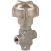 Vanne à soupape à siège droit - Inox - Métal/Métal - G3/4" - PN40 - 3/2 - Universelle - Max 10 bar