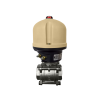 Vanne à boisseau sphérique corps 3 pià¨ce en Inox 316 - SW - 1''1/4 - PN63 + servomoteur AQ3L