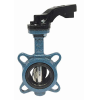 Vannes papillon - Fonte GG25 - NBR - DN200 - Wafer GN10/16 - PN10 - Cde manu par levier  - 80°C