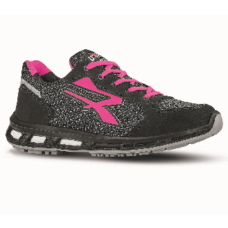 U-Power - Chaussure de travail basse Femme basse ultra légère et confortable CAELI - Usage général - O1 FO SRC ESD-Lire la description
