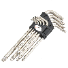 Jetech 9Pièces Clé étoile à bras long — Torx : T10, T15, T20, T25, T27, T30, T40, T45, T50