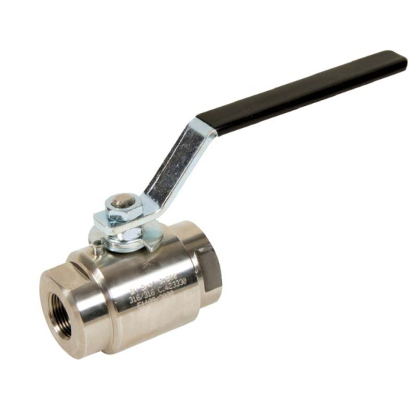 Vanne à boisseau sphérique en inox haute pression Class 1500 - G3/8" FF - max. 248 bar - max. 250°C-Lire la description
